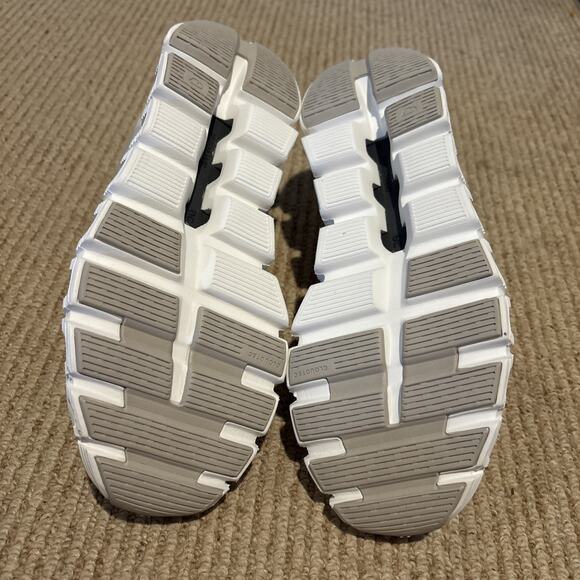 On Cloud Shoes Cloud 5 Women's Running Sneakers: All White 7.5 Medium US - Picture 13 of 13